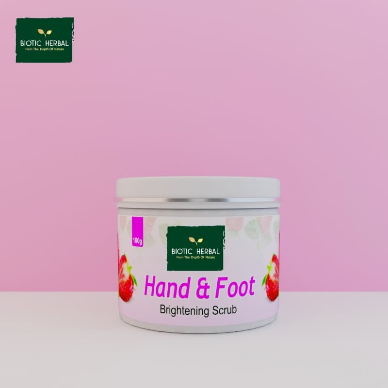 Biotic Herbal Hand And Foot Scrub